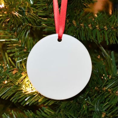 3” Ceramic Ornament_Custom