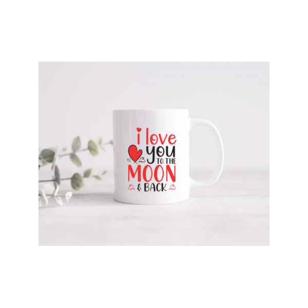 I Love You to the Moon Mug