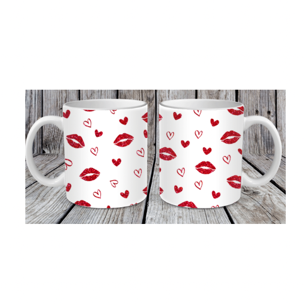 Hearts & Kisses Mug