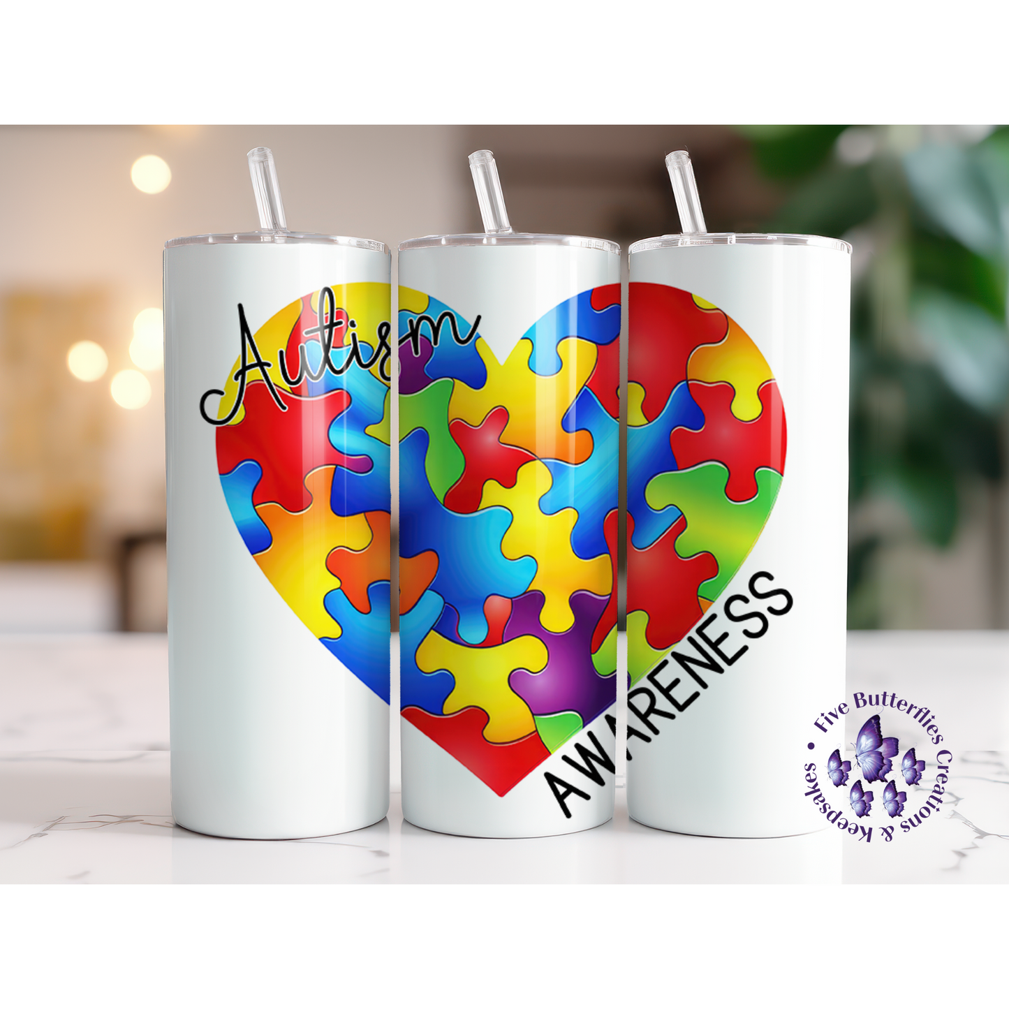 Autism Awareness_Puzzle Heart