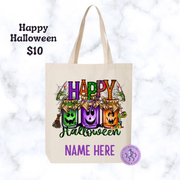 Happy Halloween Tote