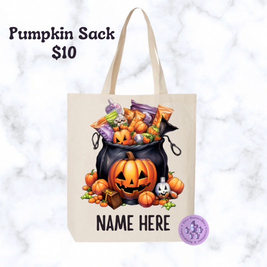 Pumpkin Sack Tote