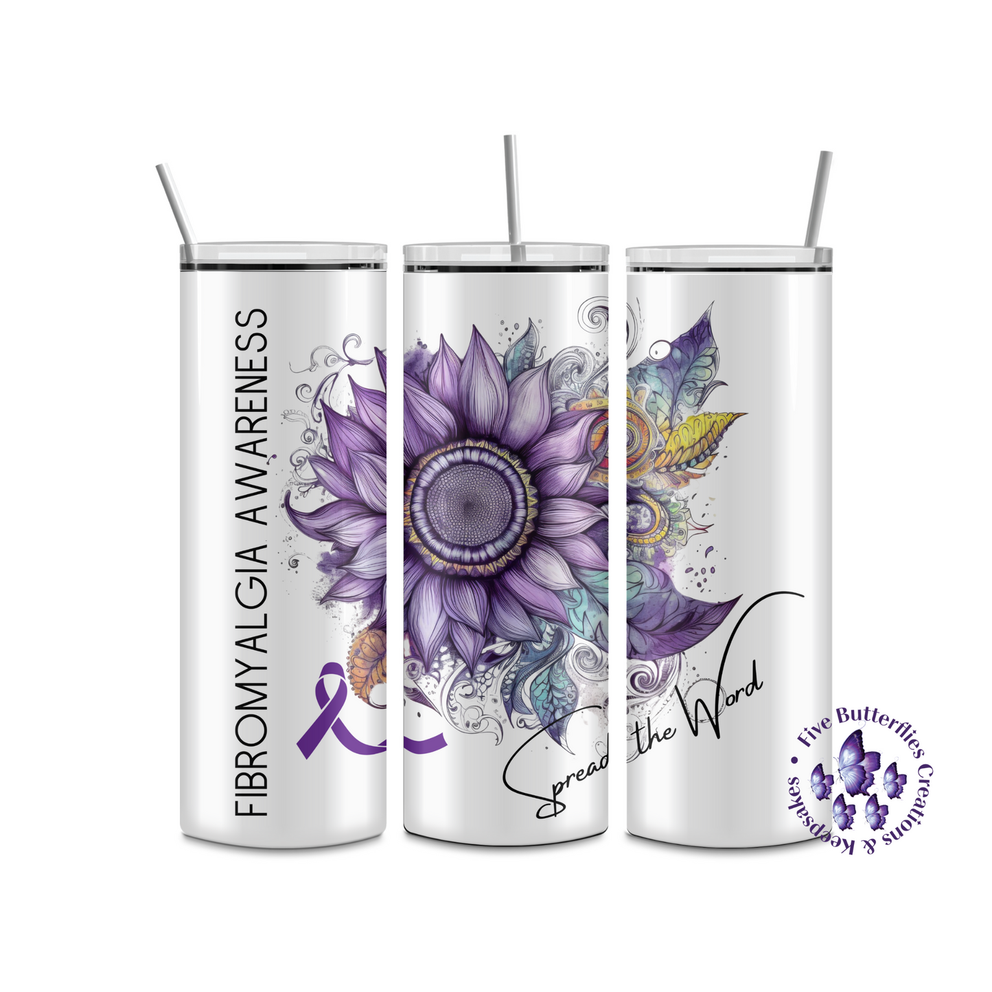 Fibromyalgia Awareness_Flower