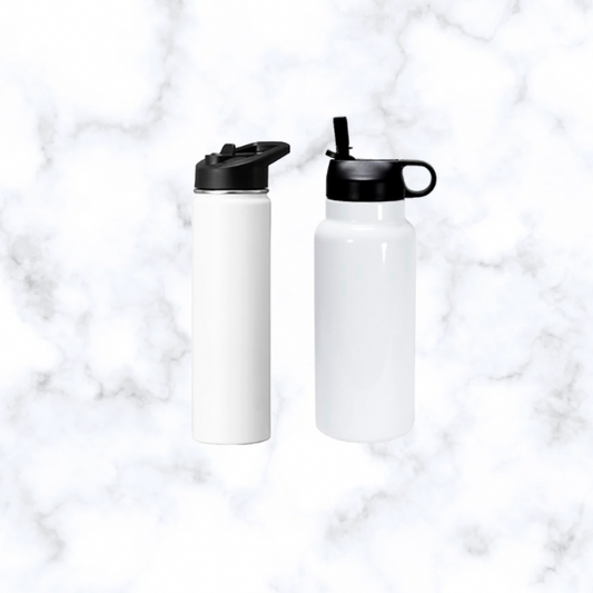 Blank/Custom Flip Top Water Bottle (you tell me what you want)