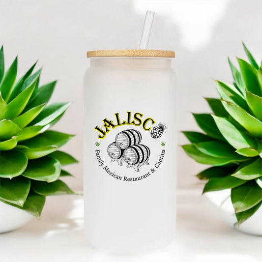 Jalisco 20 oz Frosted Glass Can