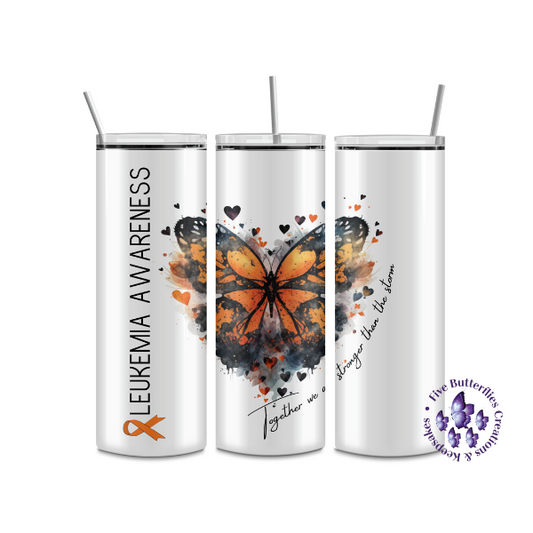 Leukemia Awareness_Butterfly