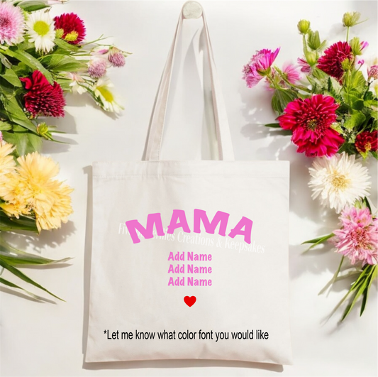 MAMA Canvas Tote Bag