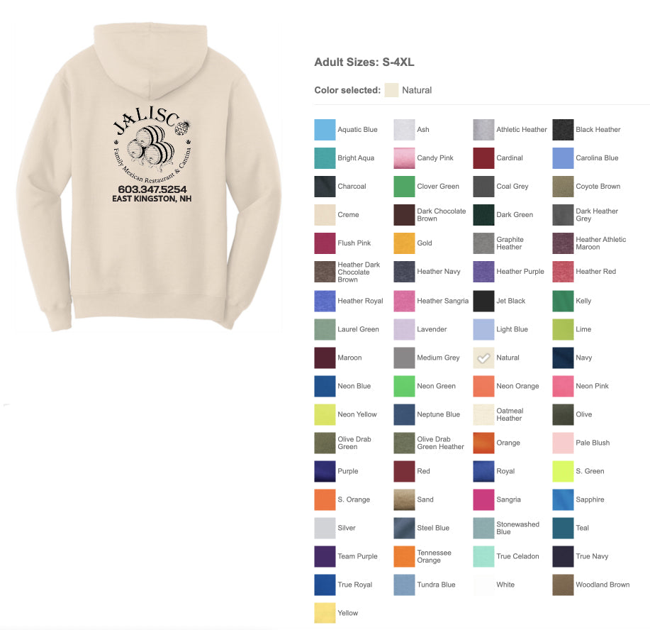 Jalisco Adult Hoodie