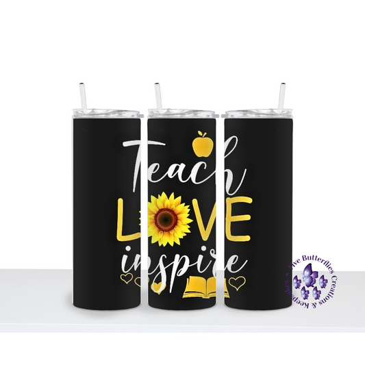 Teach, Love, Inspire_sunflower
