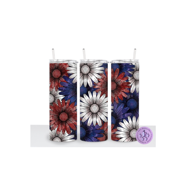 Patriotic Daisies