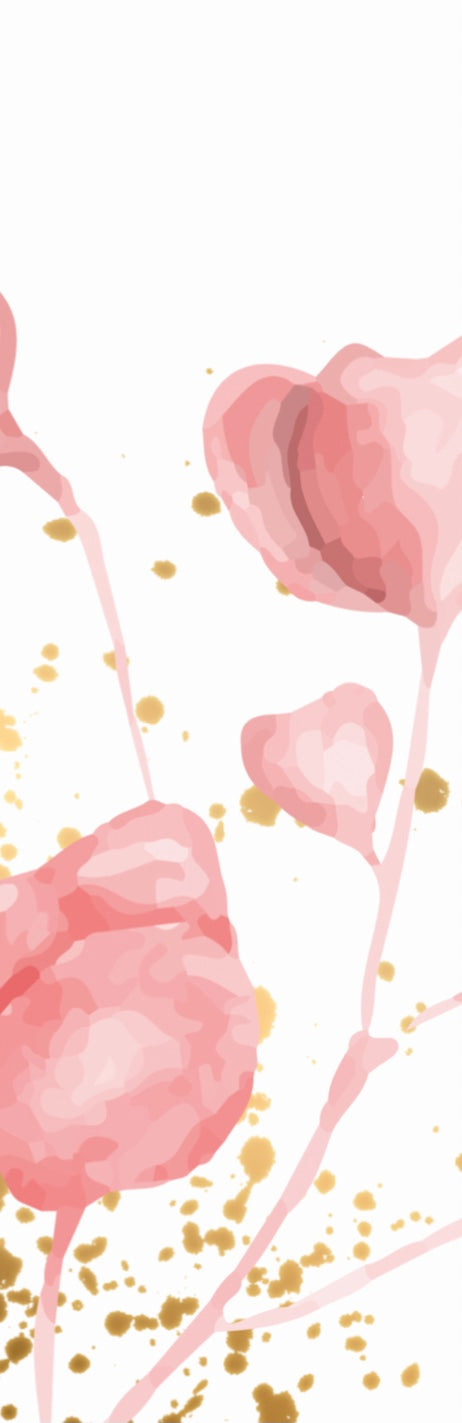 Bookmark_Pink Watercolor