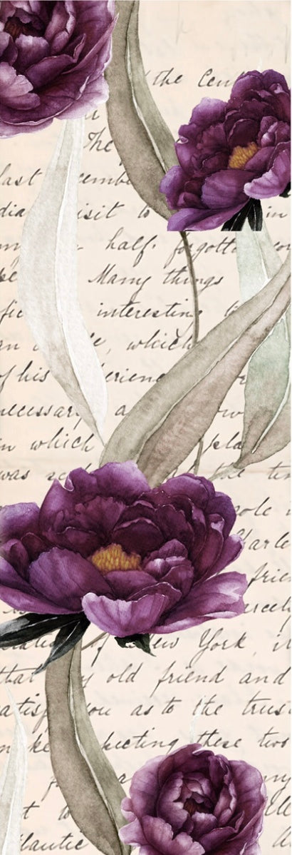 Bookmark_Purple Peony