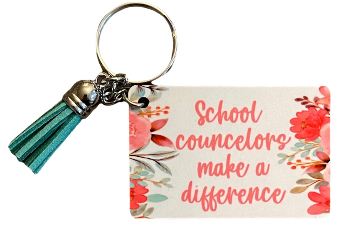 2.3” x 1.5” MDF Rectangle Sublimation Keychain_blank/custom