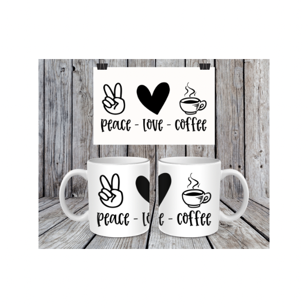 Peace, Love, Coffee