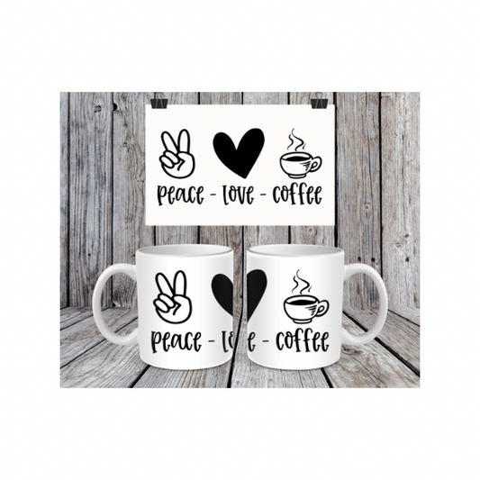 Peace, Love, Coffee