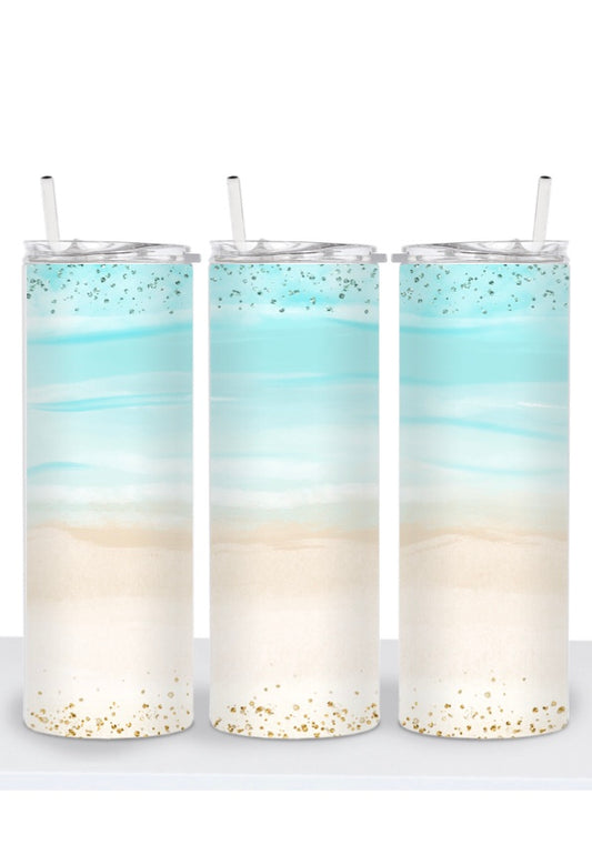 Beach w/glitter