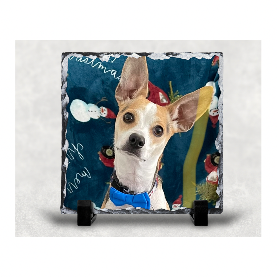5.5” x 5.5” Square Photo Slate Blank/Custom