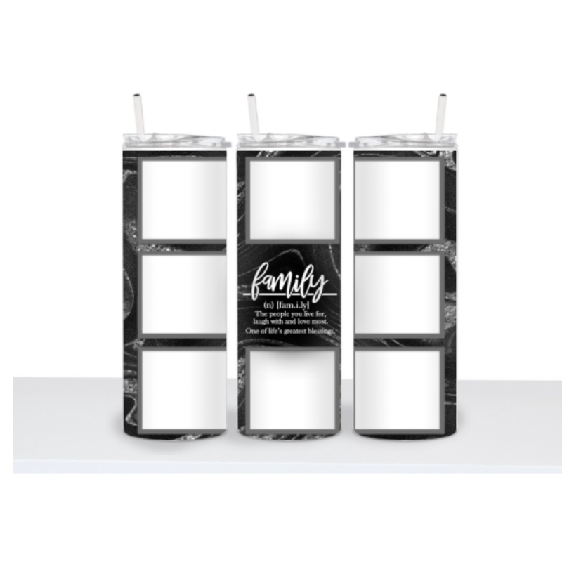Family Photo Tumbler