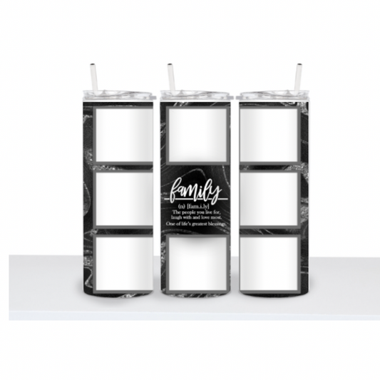 Family Photo Tumbler