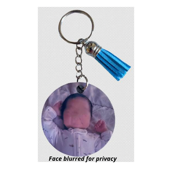 2” Round Keychain_blank/custom