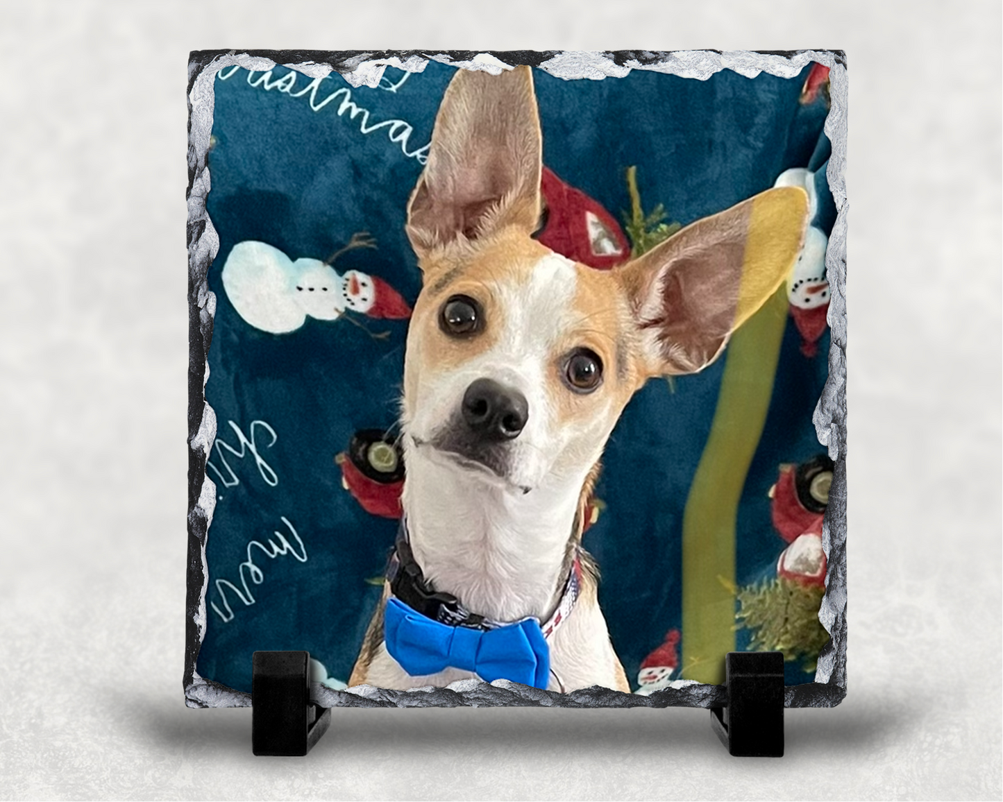 7.5” x 7.5” Square Photo Slate - Blank/Custom
