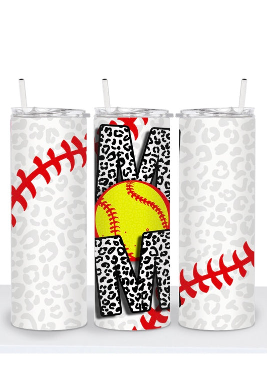 Softball Mom_white