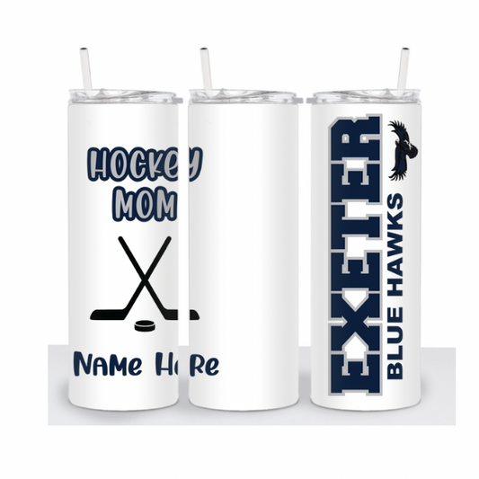 Hockey Mom or Dad School Tumbler  (EXETER)