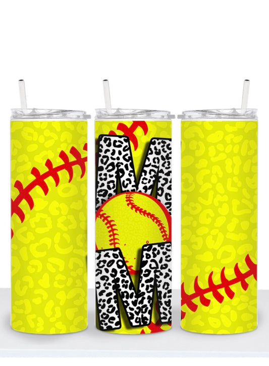 Softball Mom_yellow