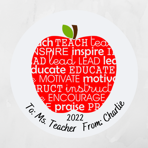 Teacher Apple_words