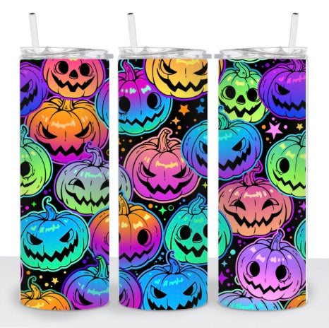 Neon Pumpkins