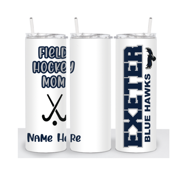 Field Hockey Mom or Dad School Tumbler  (EXETER)