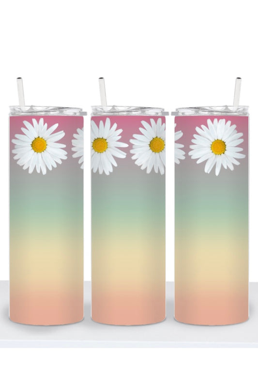 Daisy_top border ombré