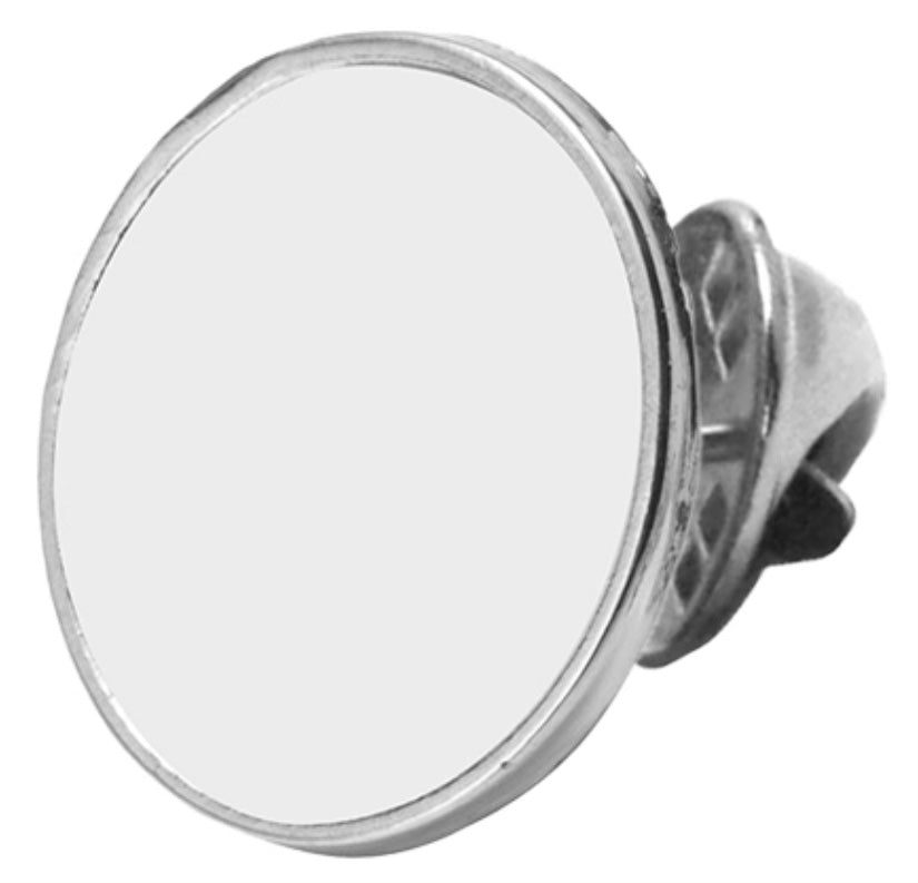 Button w/Pin Back - Blank/Custom