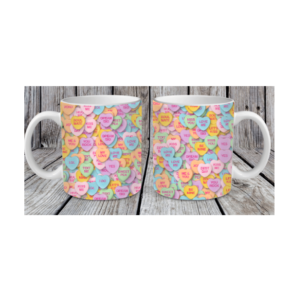 Valentine Hearts Mug