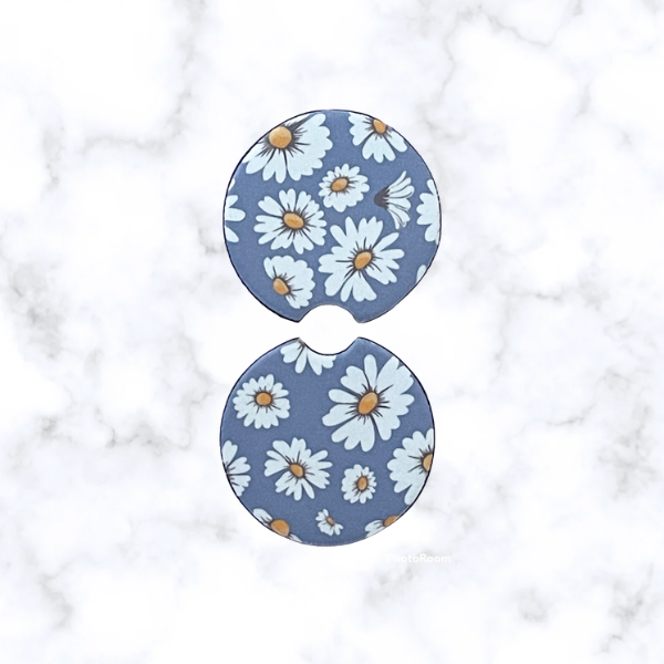 Car Sets (2 car coasters, lip balm holder, keychain & air freshener)