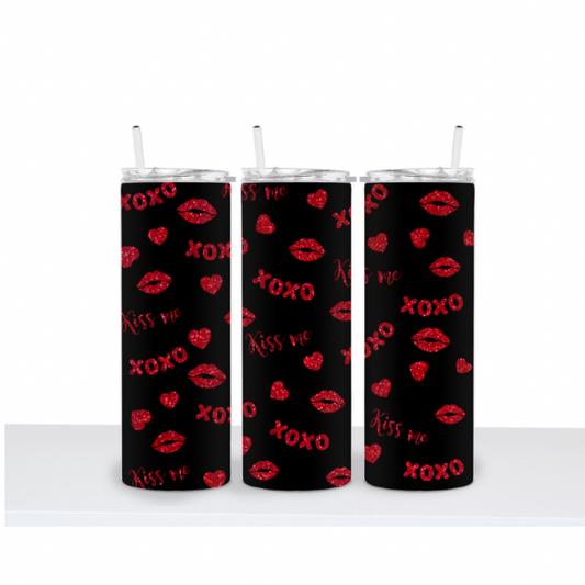 Valentine Kiss Me - Black
