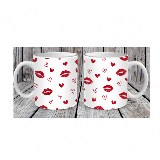 Hearts & Kisses Mug